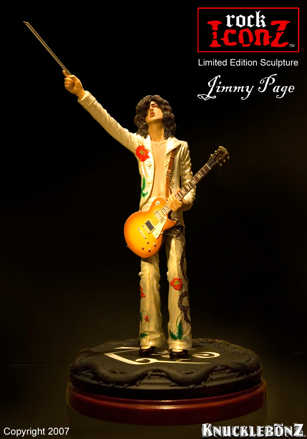 Making Jimmy Page – The “Poppy Suit” in the KnuckleBonz® Rock Iconz® Collector Series